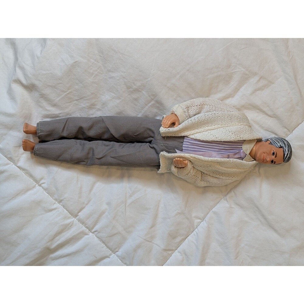 Vintage 1986 Mattel The Heart Family Grandpa Rare Doll Barbie